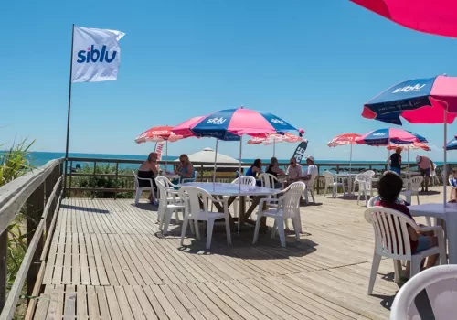 Le restaurant au camping La Carabasse