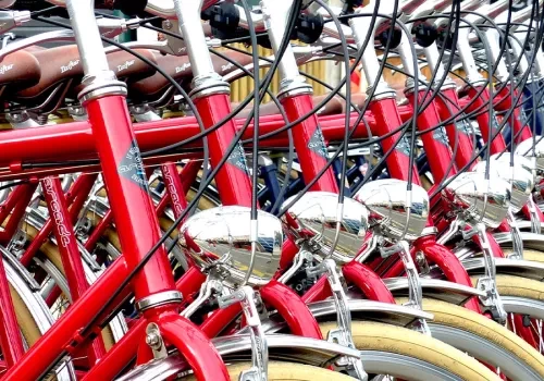 Location de vélos au camping Le Lac