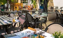 Espace exterieur du restaurant
