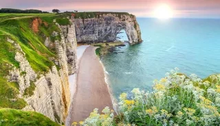 Les falaises d'Etretat