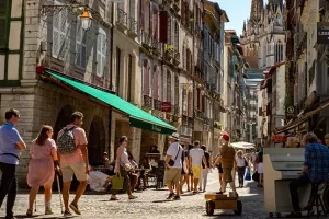 Se promener dans le vieux Bayonne