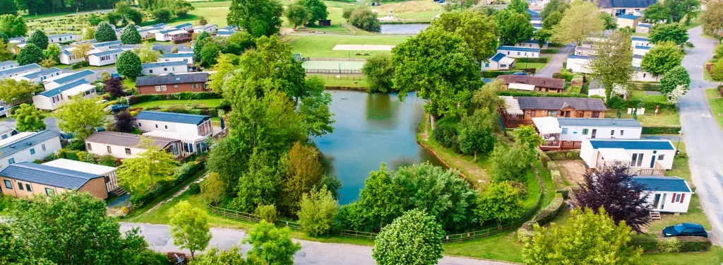 Domaine de Litteau vu en drone