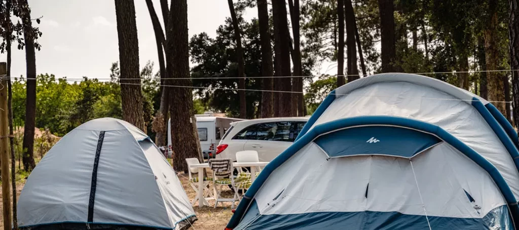 Emplacement de camping pour tente au camping de Contis