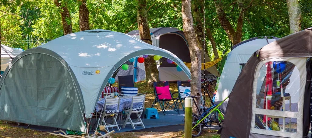 Emplacement de camping pour tente au camping La Pointe