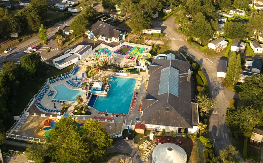Domaine de Kerlann vu en Drone